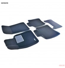 Коврики салона Euromat3D Business текстильные  для Mercedes S-Class (W222) (2014-2020) Артикул EMC3D-003515