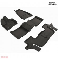 Коврики салона Sotra Liner 3D Lux для Ford Explorer (2010-2014) 3 ряда Артикул ST 74-00504