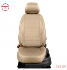 Чехлы на сиденья АвтоЛидер для Nissan Teana (2014-2020) Бежевые  Артикул NI19-0603-EC26