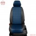 Чехлы на сиденья АвтоЛидер для Suzuki SX4 (2006-2013) черно-синий  Артикул SZ25-0202-EC05 Фото
