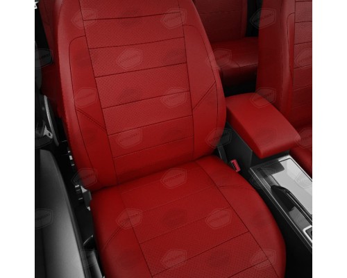 Чехлы на сиденья АвтоЛидер для Fiat Ducato (2007-2012) красный Артикул CI04-0501-FI08-0301-PG21-EC30 Фото