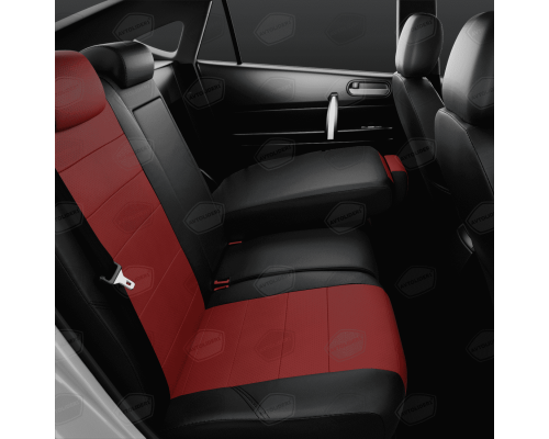 Универсальные чехлы Avtolider, Черно-Красные Артикул: UEK31-0104 Фото