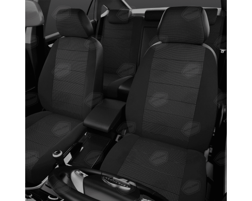 Универсальные чехлы Avtolider, Квадрат/чёрный, Артикул: UJK31-0108 Фото