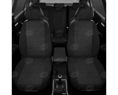 Универсальные чехлы Avtolider, Квадрат/чёрный, Артикул: UJK31-0108 Фото