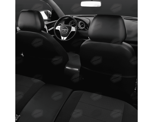 Универсальные чехлы Avtolider, Квадрат/чёрный, Артикул: UJK31-0108 Фото