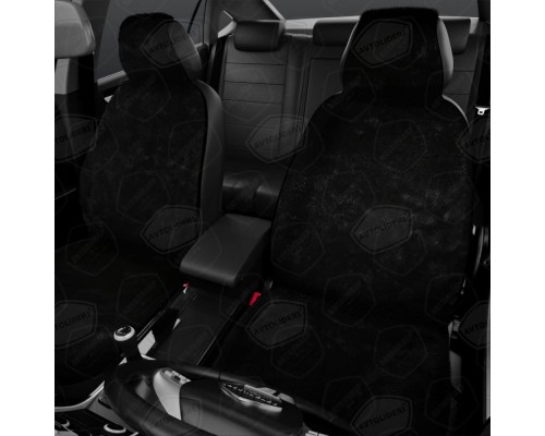 Меховые накидки, 1шт. (натуральная овчина, короткий ворс) Цвет: Черные Фото