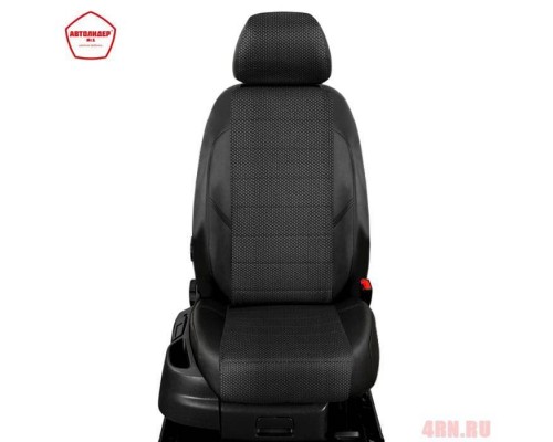 Чехлы на сиденья АвтоЛидер для Mazda CX-7 (2006-2013) Черные, готика жаккард Артикул MZ16-0601-KK4 Фото