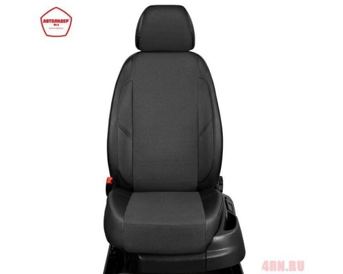 Чехлы на сиденья АвтоЛидер для Chevrolet Orlando (2010-2015) Черные креп Артикул CH03-0802-KK1 Фото