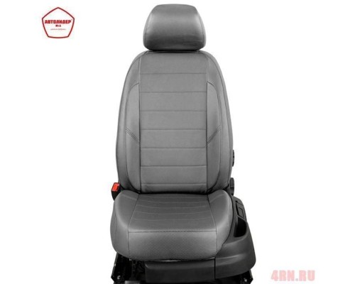 Чехлы АвтоЛидер экокожа для Honda CR-V (2007-2012) темно-Серые  Артикул HA14-0303-EC20 Фото