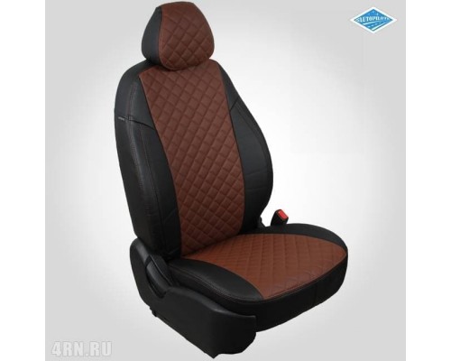 Чехлы на сиденья Автопилот Ромб для Volkswagen Polo хэтчбек (2009-2017) Артикул vo-po-ps-cheko-ar Фото