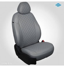 Чехлы на сиденья "Автопилот" для Mazda CX-5 Active, Supreme (2017-2023) Серые ромб Артикул ma-skh5-mcx5ii17-sese-r