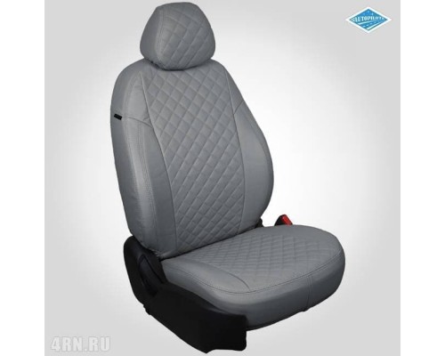 Чехлы на сиденья Автопилот для Mazda CX-5 Active, Supreme (2017-2023) Серые ромб Артикул ma-skh5-mcx5ii17-sese-r Фото