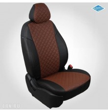 Чехлы на сиденья Автопилот Ромб для Hyundai Solaris седан (2017-2023) Артикул kha-so-solaris-ii-cheko-ar