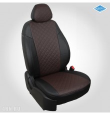 Чехлы на сиденья Автопилот Ромб для Hyundai Solaris седан (2017-2023) Артикул kha-so-solaris-ii-chesho-ar