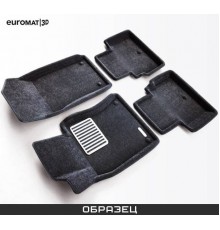 Ворсовые коврики Euromat3D Lux  для Porsche Panamera (2012-2016) Артикул EM3D-004104