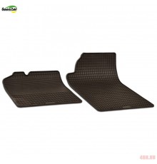 Резиновые коврики в салон автомобиля Gumarny Zubri для Smart ForTwo (2010-2015) (2 части) Артикул ST 32-00151
