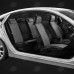 Чехлы на сиденья АвтоЛидер для Peugeot Partner Tepee (2007-2018) черно-Серые Артикул TG40-0101-SY26-0401-EC02 Фото