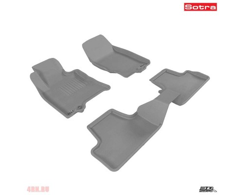 Коврики салона Sotra Liner 3D Lux (Серый цвет) для Infiniti QX50 (2014-2017) Артикул ST 74-00469 Фото