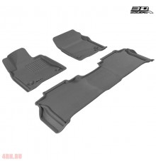 Коврики салона Sotra Liner 3D Lux (Серый цвет) для Lexus LX570 (2012-2021) Артикул STR74-00215