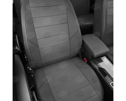 Чехлы на сиденья АвтоЛидер для Ford Kuga (2008-2013) темно-Серые Артикул FD13-0304-FD13-0801-EC20 Фото
