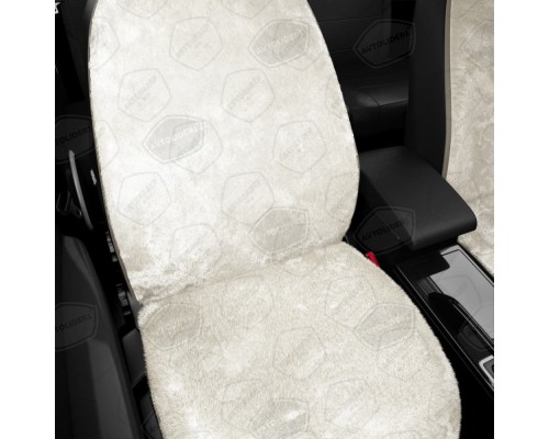 Меховые накидки, 1шт. (натуральная овчина, короткий ворс) Цвет: белый Фото