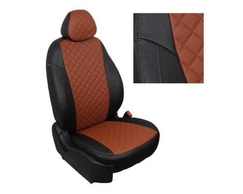 Чехлы на сиденья Автопилот Ромб для Hyundai Tucson (2015-2020) Артикул kha-tu-t3-cheko-r Фото