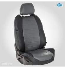 Чехлы на сиденья "Автопилот" для Hyundai Elantra (AD) (2015-2020) темно-Серые Артикул kha-el-g1-tsts-e