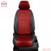 Чехлы на сиденья АвтоЛидер для Seat Leon (2013-2020) черно-красный  Артикул SU36-0001-EC06 Фото