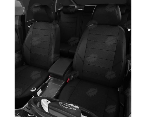 Чехлы на сиденья АвтоЛидер для Citroen C4 Aircross (2012-2017) Черные Артикул MI18-0801-CI04-0110-PG21-0504-EC01 Фото