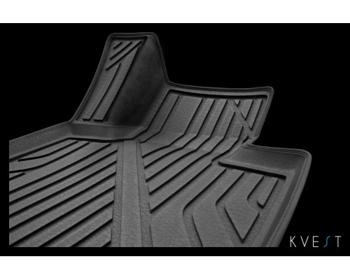 Коврики в салон 3D Kvest для Lexus LX (2015-2021) Артикул KVESTLEX00002K Фото