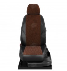 Чехлы на сиденья АвтоЛидер для Hyundai Tucson (2015-2020) черно-шоколад Артикул HY15-0803-KA15-0908-EC42-R-chc
