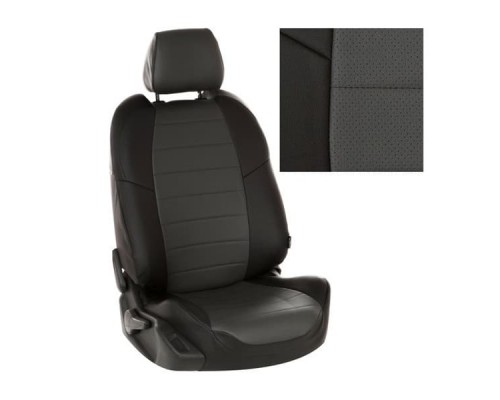Чехлы на сиденья Автопилот для Mazda 3 седан (2013-2018) Артикул ma-3-3310-chets-e Фото