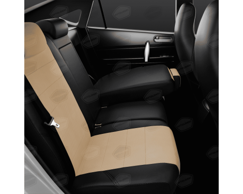 Чехлы Рекаро универсальные из экокожи Черно-Бежевые, Артикул: UREK31-0306 Фото