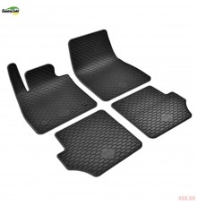 Резиновые коврики в салон автомобиля Gumarny Zubri для Ford Fiesta (2017-2023) Артикул ST 32-00411