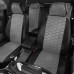 Чехлы на сиденья АвтоЛидер для Volvo S40 (2003-2007) черно-Серые  Артикул VL33-0201-VL33-0401-EC02-ST-gra Фото