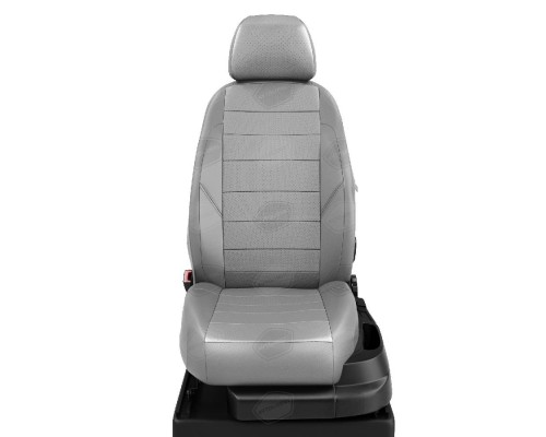 Чехлы на сиденья АвтоЛидер для Peugeot Partner Tepee (2007-2018) светло-Серые Артикул PG21-0905-CI21-0905-EC23 Фото